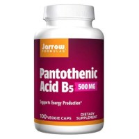 Jarrow's Pantothenic acid B5 500mg 100s