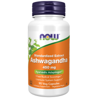 NOW Ashwagandha Extract 450mg Vcap 90's