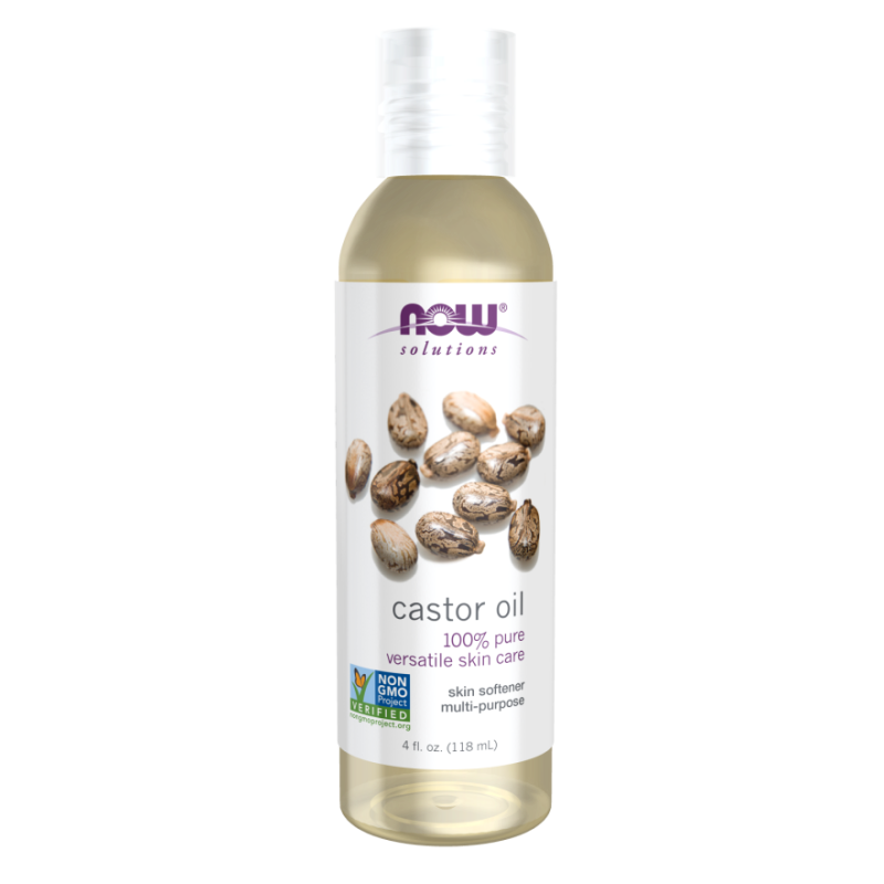 Now Castor Oil 100% Pure Versatile Skin Care 118ml