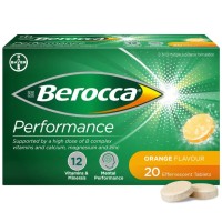 Berocca Performance Orange Effervescent Tablets 20's
