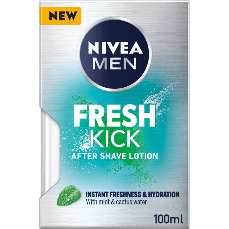 NIVEA FRESH KICK AFTER SHAVE LOTION FOR MEN 100ML