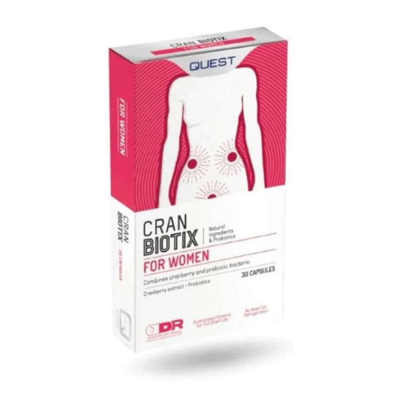 QUEST Cranbiotix Capsules 30's