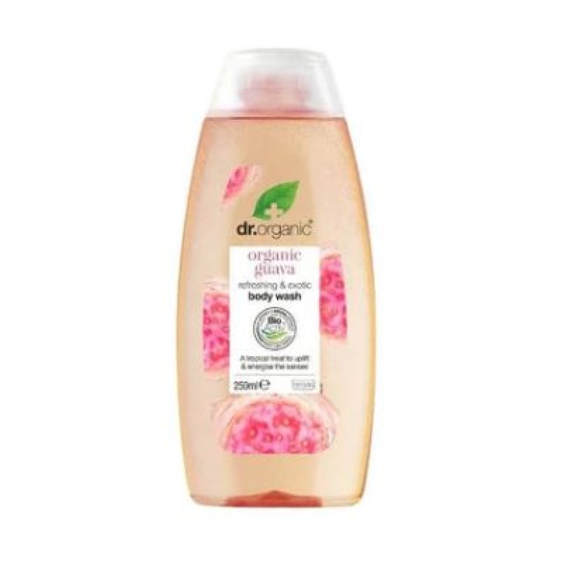 Dr organic guava body wash 250ml