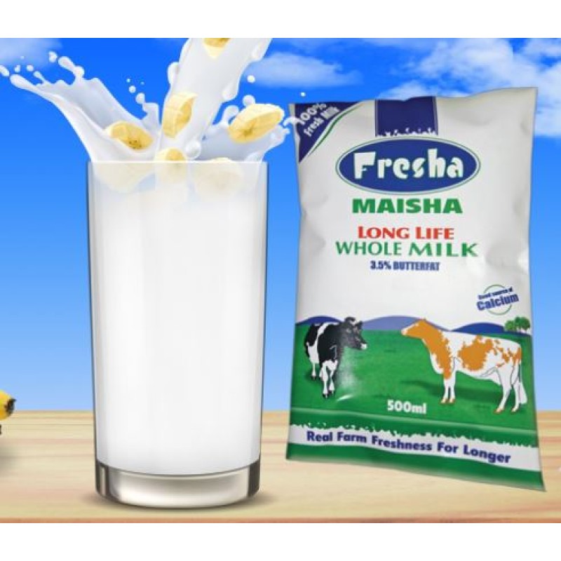 FRESHA MAISHA LONG LIFE WHOLE MILK 500ML