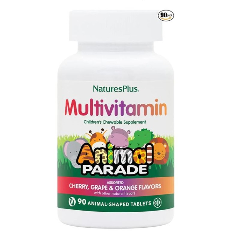 Nature's Plus Animal Parade Children's Multivitamins 90's