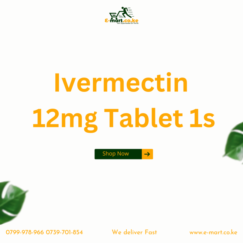 Ivermectin 12mg Tablet 1s Ivermectin 12mg Tablet 1s
