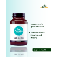 Viridian Saw Palmetto Extract VCaps 30s