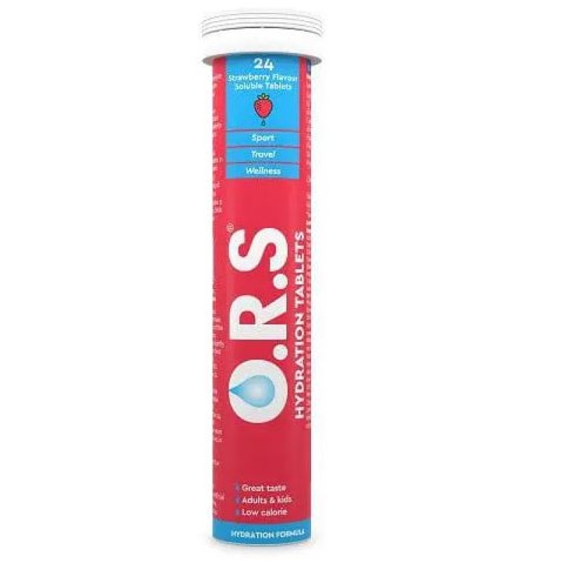 Ors Hydration Tablets 24S – Strawberry