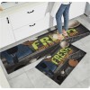 Kitchen Mat Antislip Rubber Bottom 2s 40 by 120cm