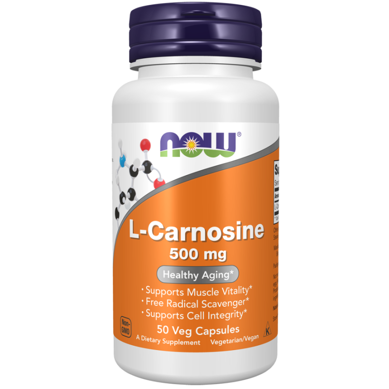 NOW L-Carnosine 500mg Caps 50s NOW L-Carnosine 500mg Caps 50s