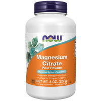 NOW Magnesium Citrate Powder 227g