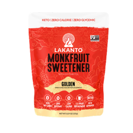 LAKANTO GOLDEN MONKFRUIT SWEETENER BROWN SUGAR REPLACEMENET 235G