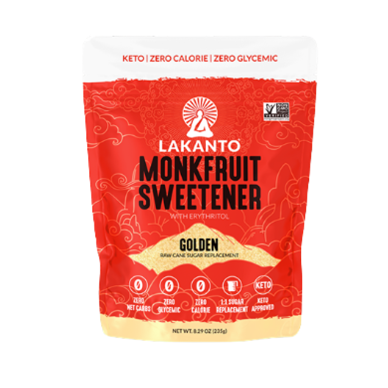 LAKANTO GOLDEN MONKFRUIT SWEETENER BROWN SUGAR REPLACEMENET 235G