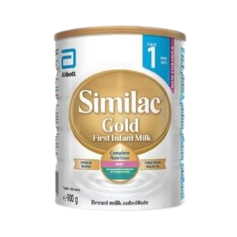 SIMILAC GOLD HMO 1 FIRST  INFANT FORMULA MILK 1 FROM BIRTH TO 6 MONTHS 900G