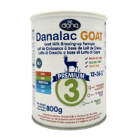 DANALAC GOAT MILK INFANT FORMULA 12-36 MONTHS 800G