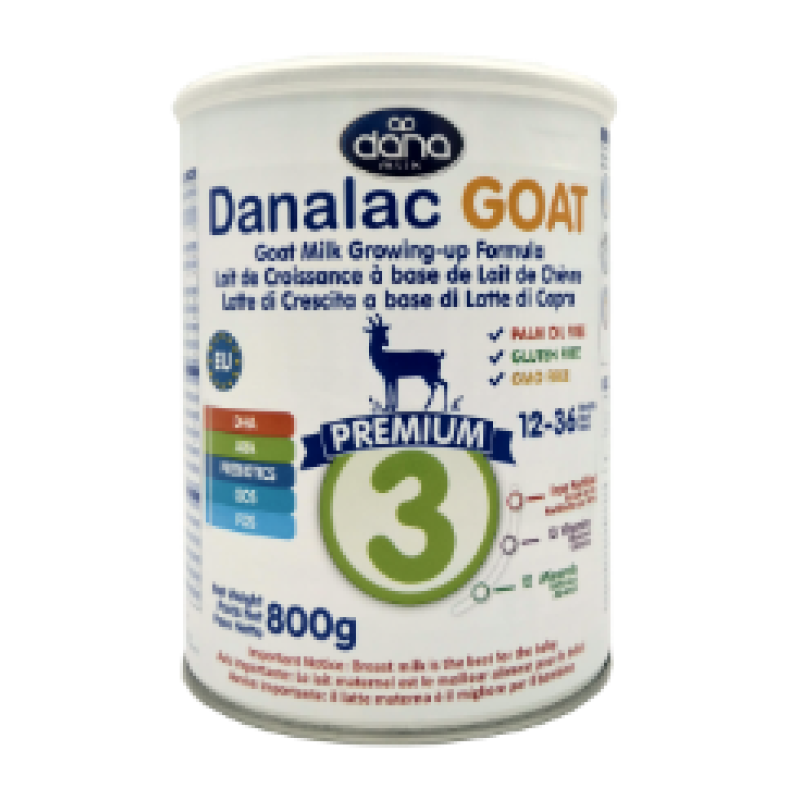 DANALAC GOAT MILK INFANT FORMULA 12-36 MONTHS 800G