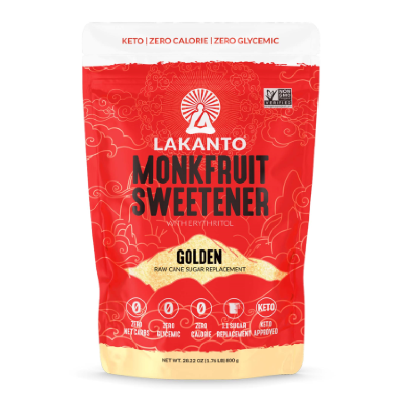 LAKANTO CLASSIC MONKFRUIT SWEETENER WHITE SUGAR REPLACEMENET 800G