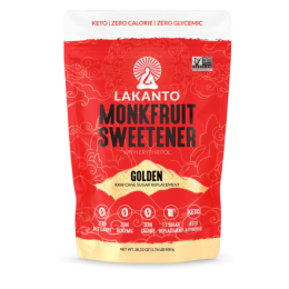 LAKANTO GOLDEN MONKFRUIT SWEETENER BROWN SUGAR REPLACEMENET 800G