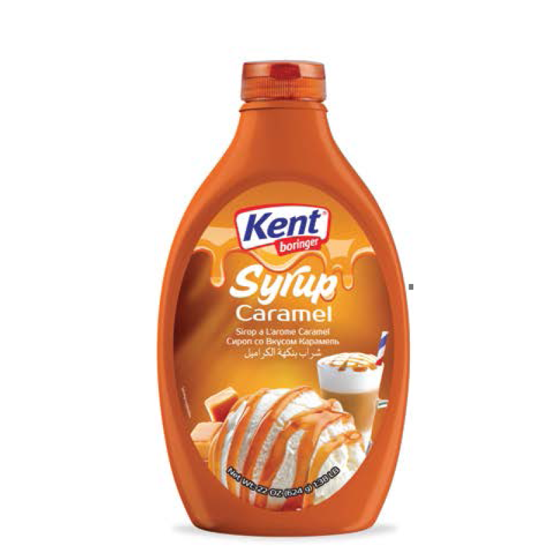 KENT BORINGER CARAMEL SYRUP 567G