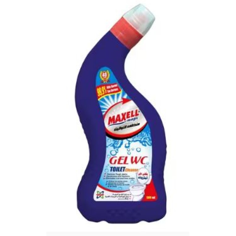 MAXELL OCEAN GEL WC TOILET CLEANER 500ML