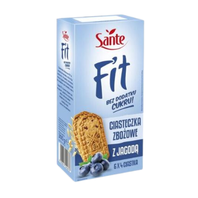 SANTE FIT CEREAL BISC.B.BERRY 300G