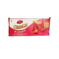 TIFFANY CRUNCH N CREAM WAFERS STRAWBERRY 76G