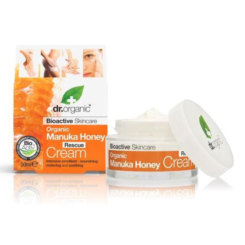 DR.ORGANIC MANUKA HONEY RESCUE CREAM 50ML