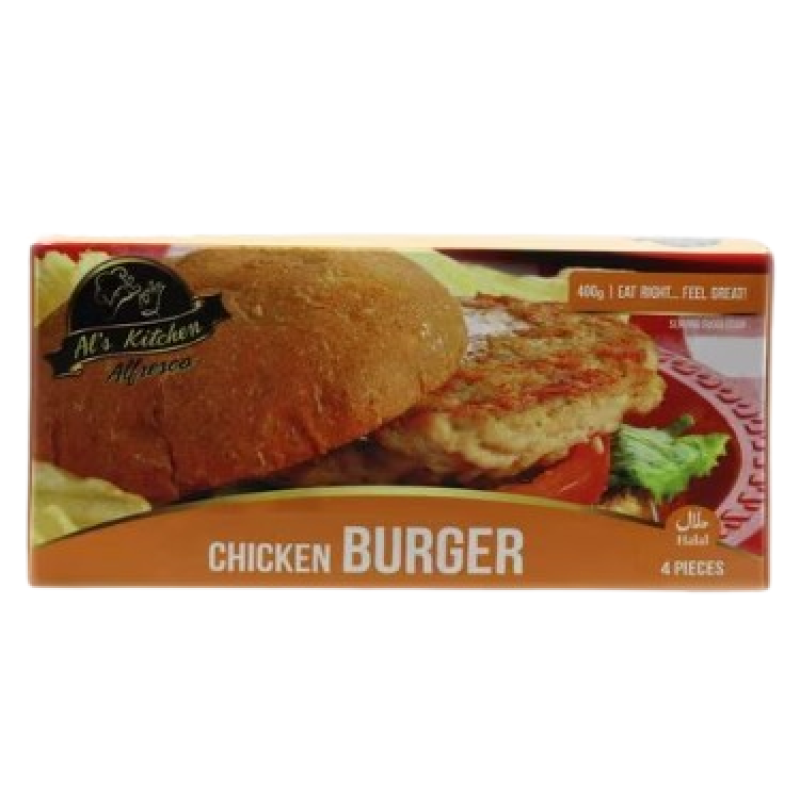 ALS KITCHEN CHICKEN BURGER 4PCS