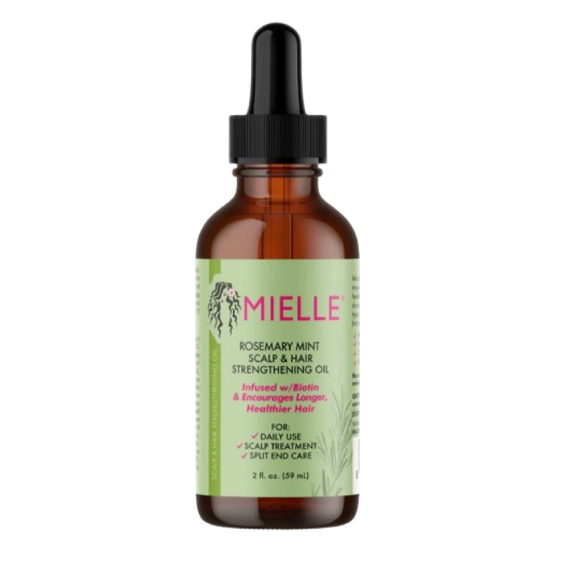 MIELLE 59ML ROSEMARY MINT SCALP AND HAIR STRENGTHENING OIL