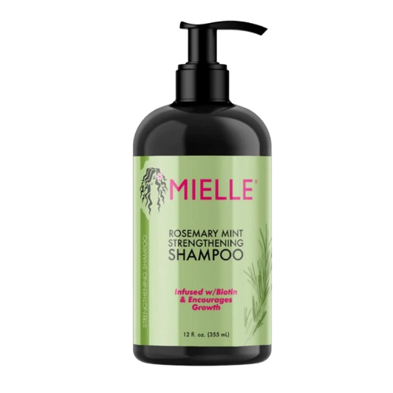 MIELLE 355ML ROSEMARY MINT STRENGTHENING SHAMPOO