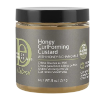 DESIGN ESSENTIALS NATURAL HONEY CURL FORMING CUSTARD WITH HONEY & CHAMOMILE 354G