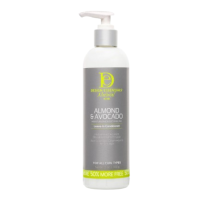 DESIGN ESSENTIALS NATURAL ALMOND & AVOCADO DETANGLING LEAVE-IN CONDITIONER 277G