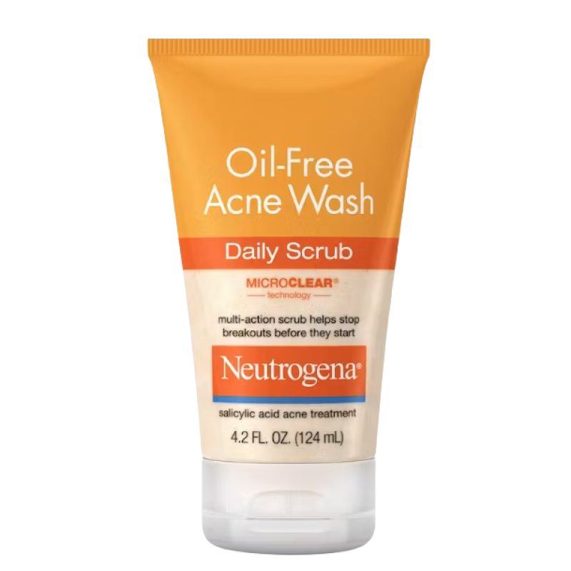 NEUTROGENA OIL-FREE ACNE WASH DAILY SCRUB 125ML