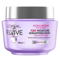 L'OREAL PARIS ELVIVE 300ML HYALURON PLUMP MOISTURE WRAPPING MASK