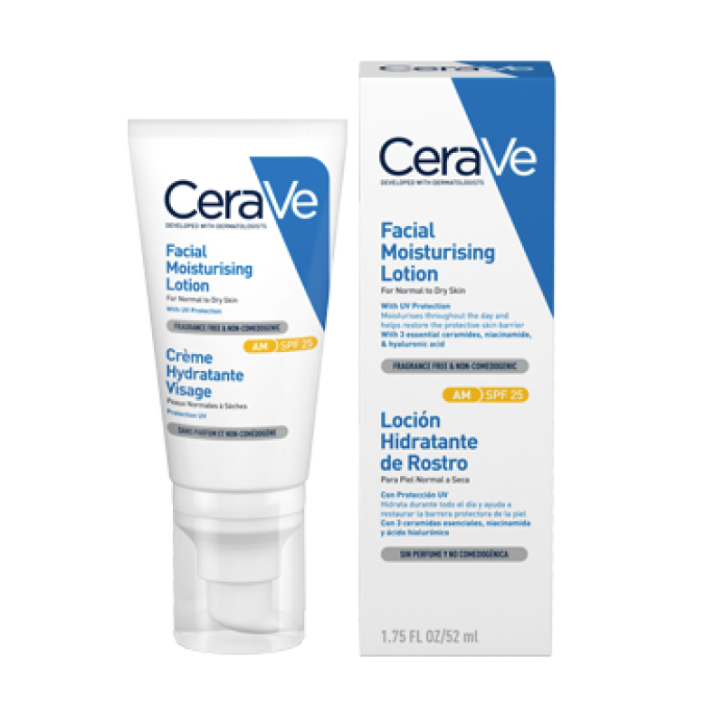 CERAVE AM FACIAL MOISTURIZING LOTION SPF25 52ML