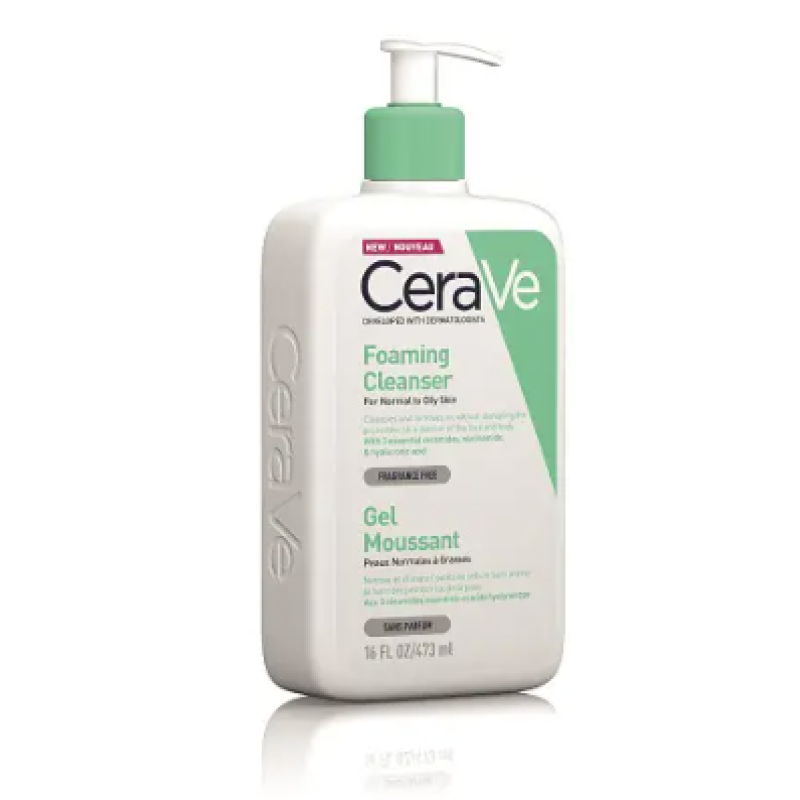 CERAVE FOAMING FACIAL CLEANSER 473ML