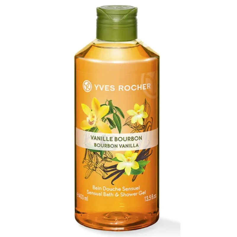 YVES ROCHER BOURBON VANILLA SHOWER GEL 400ML