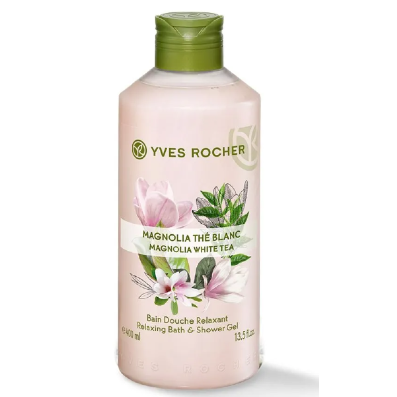 YVES ROCHER WHITE MAGNOLIA E SHOWER GEL 400ML