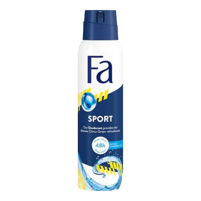 Fa Sporty Fresh Deo Spray 150ml Fa Sporty Fresh Deo Spray 150ml