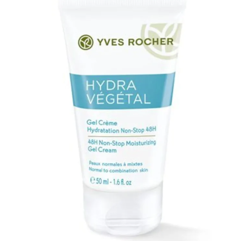 YVES ROCHER NORMAL TO COMB SKIN 48H NON-STOP MOISTURIZING GEL CREAM 50ML