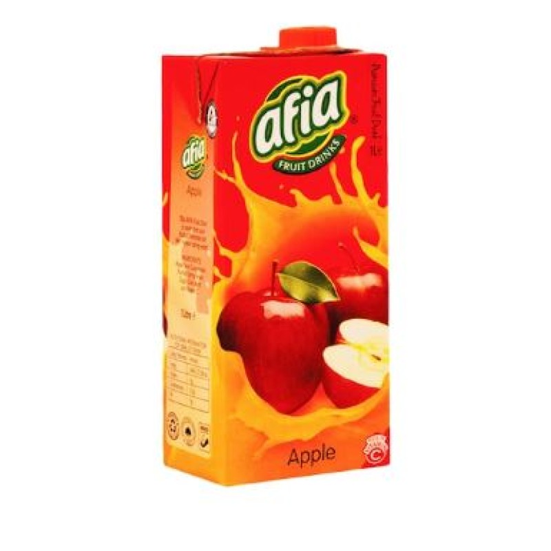 Afia Apple Flavour Fruit Drink 1l