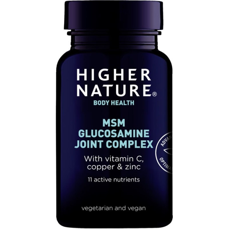 HIGHER NATURE MSM GLUCOSAMINE JOINT COMPLEX 90'S