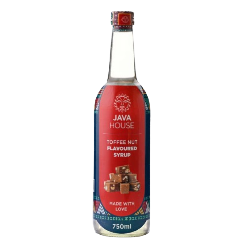Java House Toffee Nut Flavoured Syrup 750ml Java House Toffee Nut Flavoured Syrup 750ml
