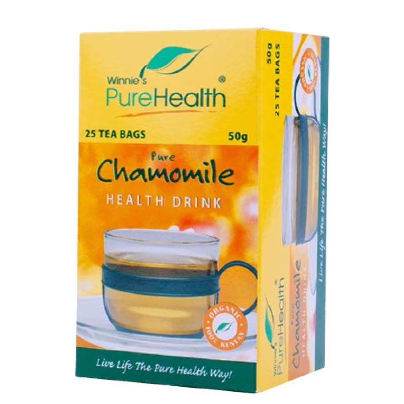 Winnies Pure Health Pure Chamomile Health Drink Tea Bags 50g Winnies Pure Health Pure Chamomile Health Drink Tea Bags 50g