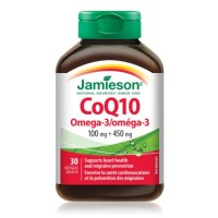 Jamieson CoQ10 + Omega-3 Soft Gel 30’S