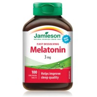 Jamieson Melatonin 3mg fast dissolving tablets 100's