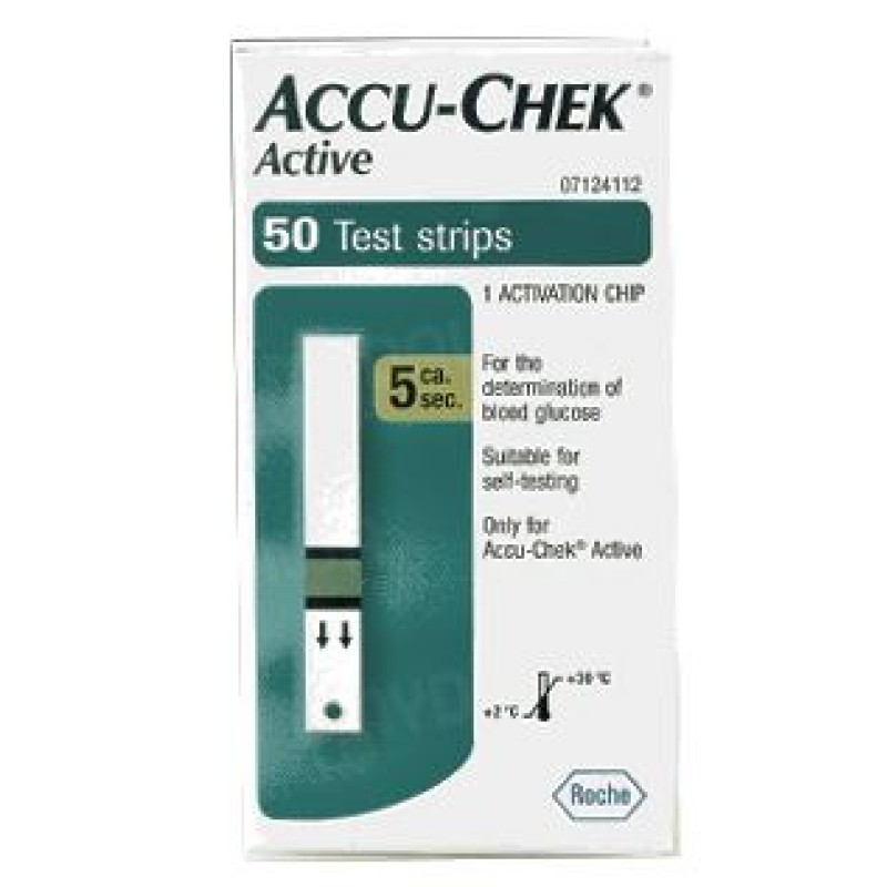 Accu-Chek Active Strips 50's