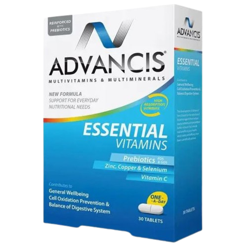 Advancis Essential Vitamins Tablets 30`S