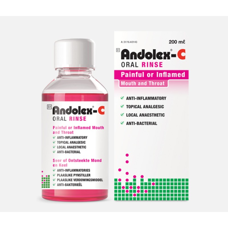 Andolex C Oral Rinse 200ml