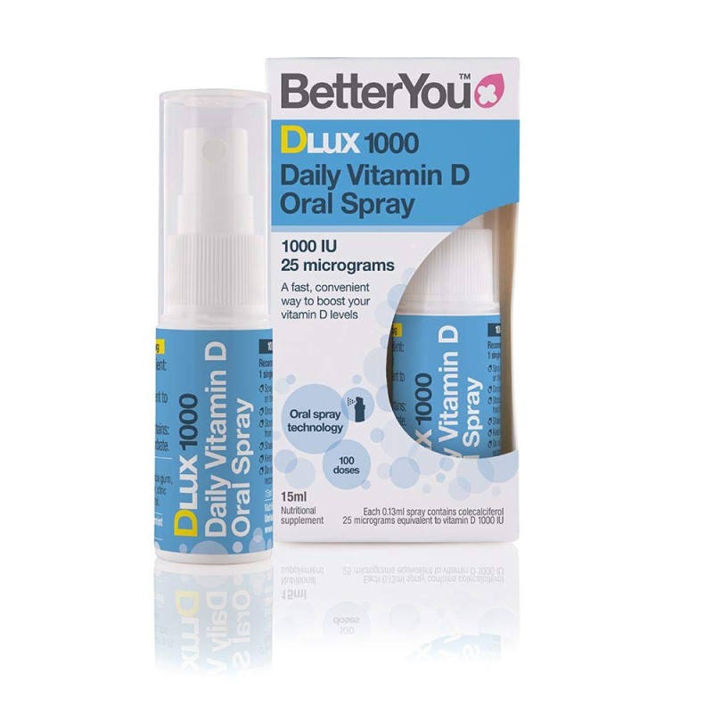 BETTER YOU DLUX VITAMIN D3 1000IU DAILY ORAL SPRAY 15ML